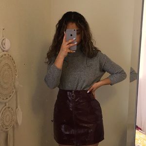 Long sleeve turtle neck